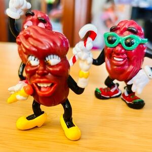 California Raisins 6 piece set- Circa 1988